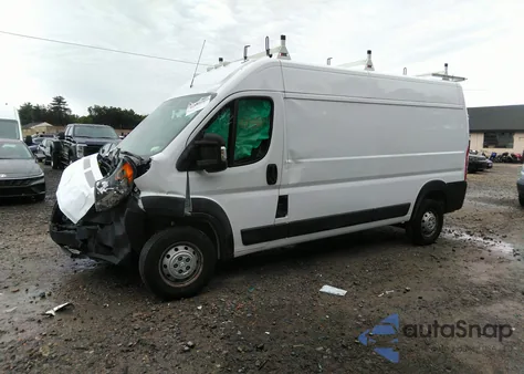 2021 Ram Promaster 2500 High Roof 159 Wb from USA, damaged, VIN 3C6LRVDG4ME527924
